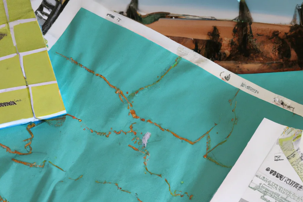 Site plan and parcel map for a New Mexico land development review