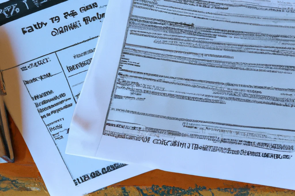 Seller reviewing land sale proceeds and tax paperwork in New Mexico