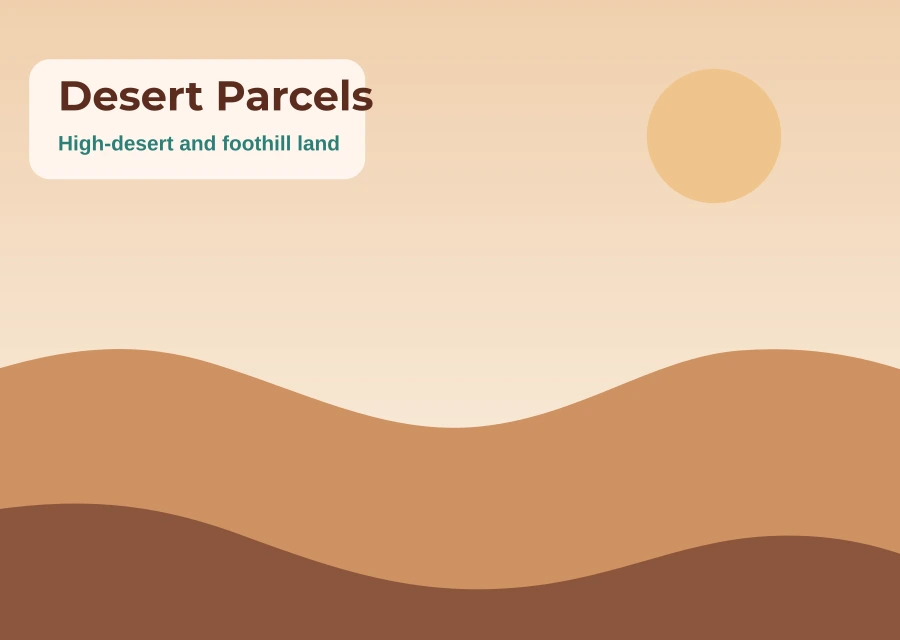 Desert parcel in Albuquerque, New Mexico