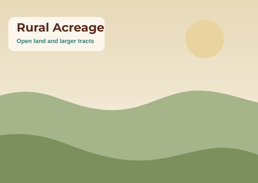 Rural acreage in Albuquerque, New Mexico