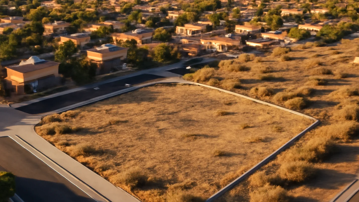 Vacant land parcel for sale in Albuquerque, New Mexico
